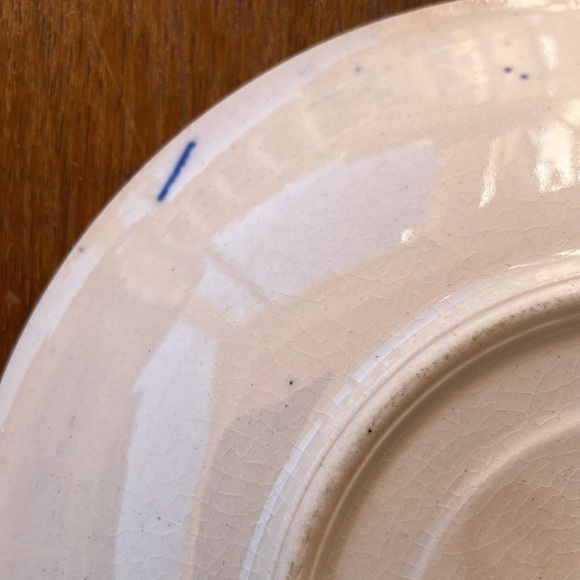 VIN Willow Ware by Royal China Underglaze E52 Transferware Small Porcelain Plate - Picture 9 of 16